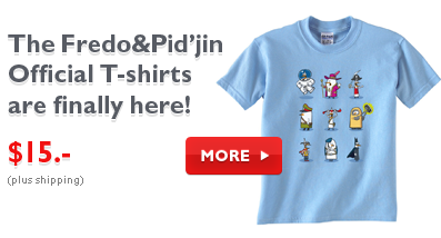Check out the new Fredo and Pidjin Tshirts!