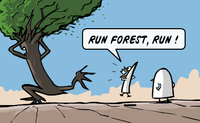 RUN FOREST, RUN!